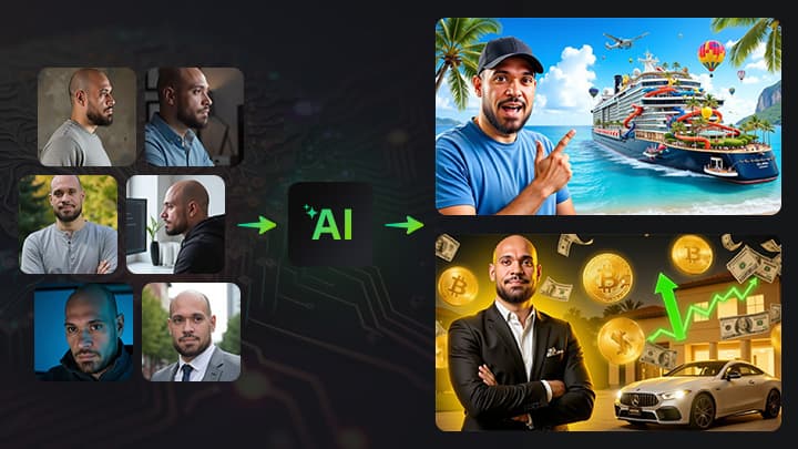 Create customized miniatures trained on your own model