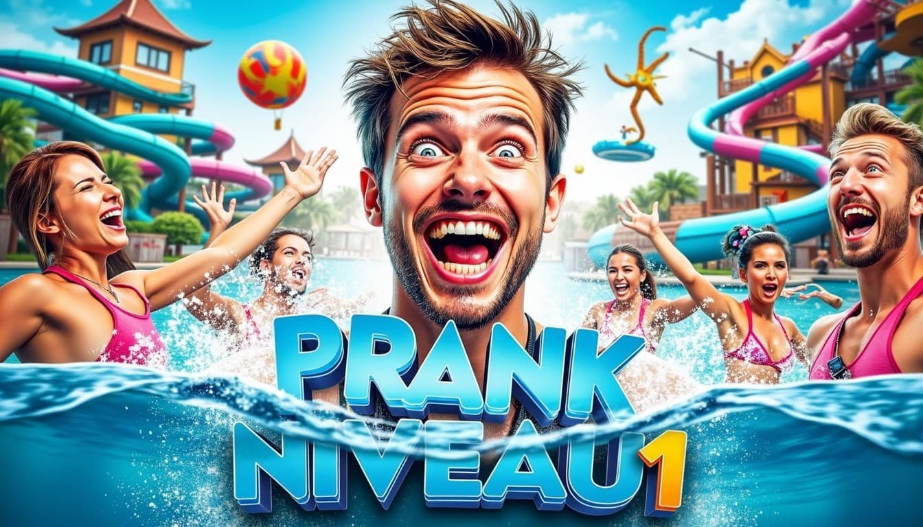prank-niveau-1 Miniature YouTube créer par IA avec Mycover Hero